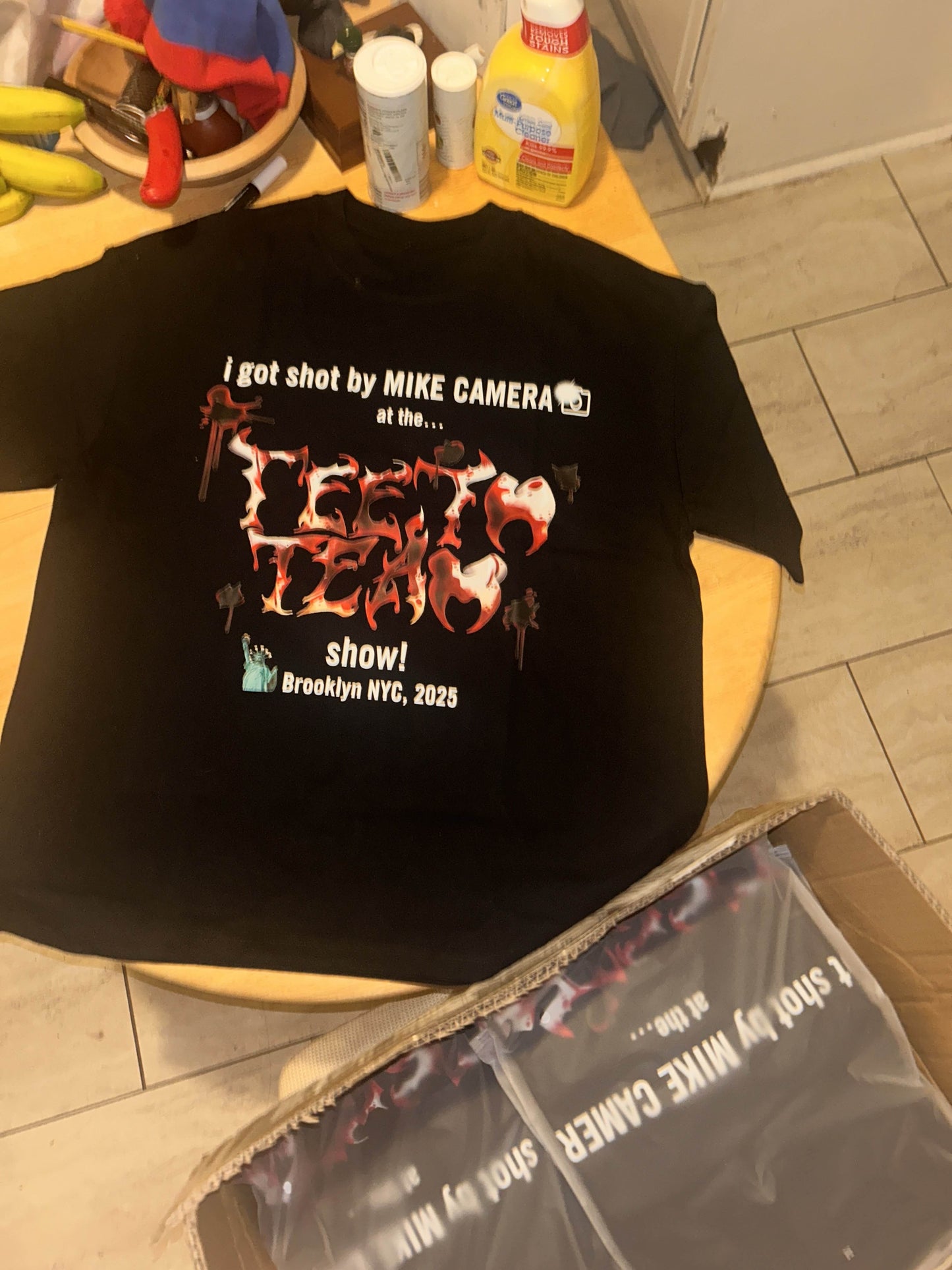 Mike Christmas x TeethTeam shirt